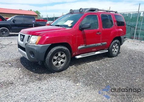 2010 Nissan Xterra Off Road из США, поврежденный, VIN 5N1AN0NW2AC504502